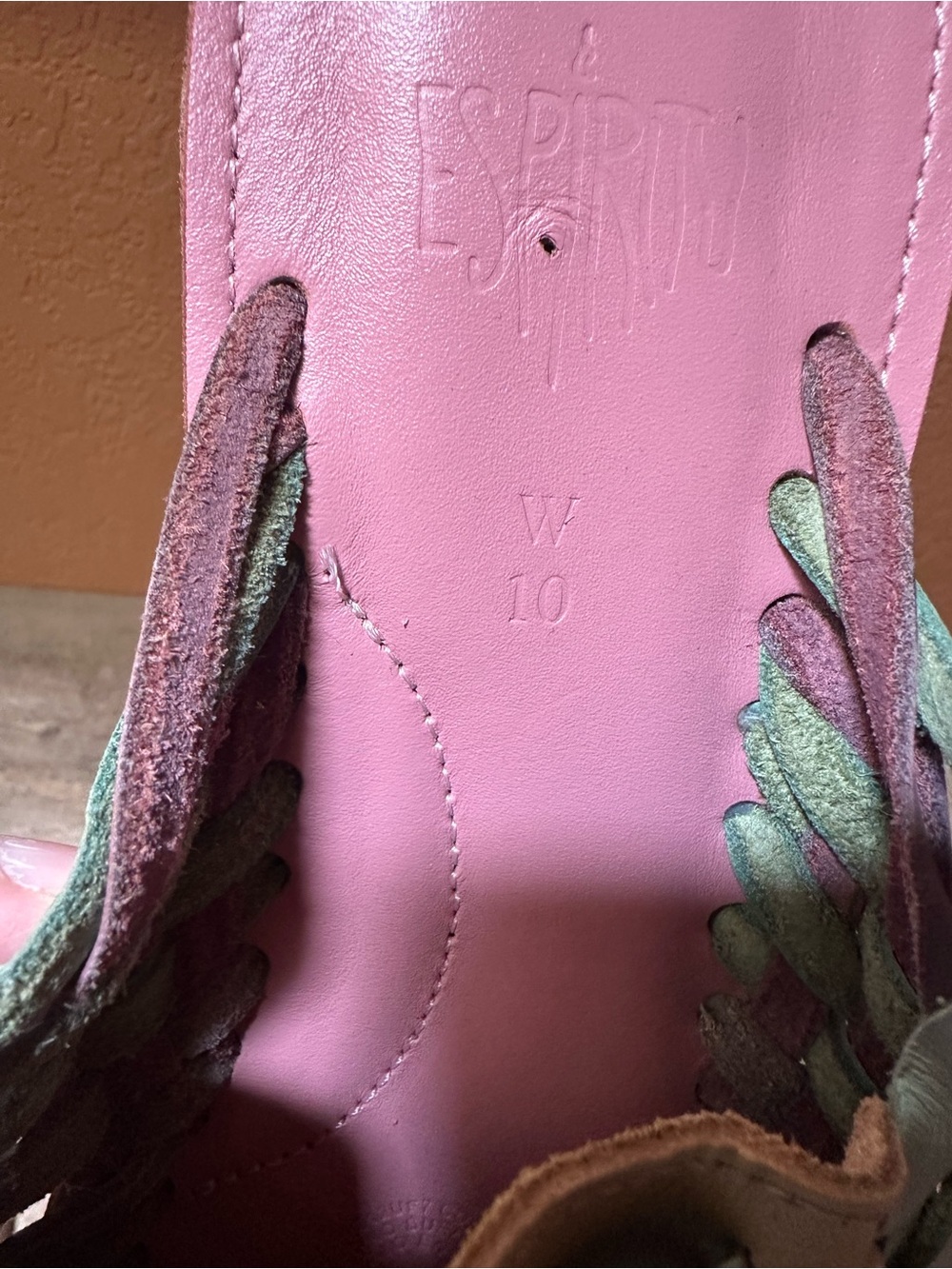 Espadrille pastels 10 NWOT - Picture 5 of 10